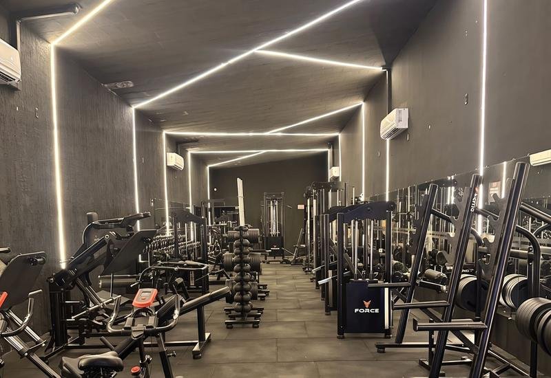 Ambiente da academia Force
